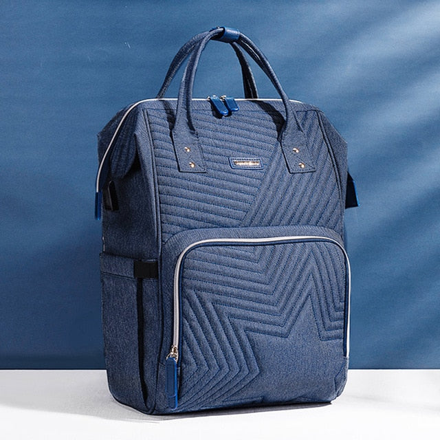 Sunveno Fashion Diaper Bag Backpack Large Capacity Baby Bag Mommy Mate–  besitoz